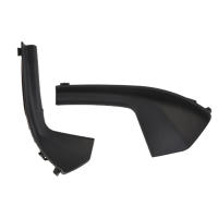 Panel Decorativo De Hoja Para Nissan Tiida 05-10 Placa Guía De Bordado Inferior Del Parabrisas Material TPE Color Negro - details 5