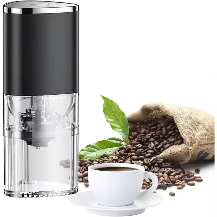 Máquina de café Eléctrica con máquina de café ajustable, mini máquina de café portátil, 155 ml. - 1