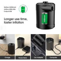 Bomba de Aire Eléctrica para Inflables 5200mAh Bomba de Colchón de Aire Recargable Portátil Mini Inflador/Deflador para Camping al Aire Libre, Cojines Inflables, Camas de Colchón de Aire, Anillo de Natación - details 1
