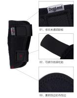 Manguito De Soporte Para Patas De Perro Protección Contra Artritis Y Recuperación De Lesiones Cubierta Protectora Para Articulaciones De La Pata Material De Poliéster - details 14