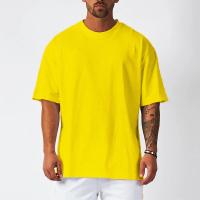 Camiseta De Correr Para Hombre Suelta Y Oversize Para Gimnasio Y Fitness Ropa De Entrenamiento Veraniega Con Mangas Cortas Y Secado Rápido - details 19