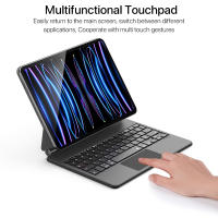 Funda De Teclado Magnética Para iPad 10th 11in 12.9in Con Bluetooth Inalámbrico Iluminación Retroiluminada Accesorios Para iPad pro 12.9 11 Air 4 5 - details 2