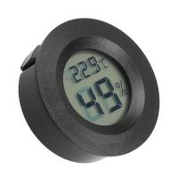 Mini Termómetro Redondo Electrónico LCD Para El Hogar Medidor De Temperatura Y Humedad Indor Herramientas De Mercancía - details 3