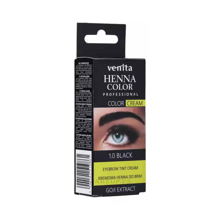 Henna para Cejas en Crema: BLACK Goji Extract - Venita - 1