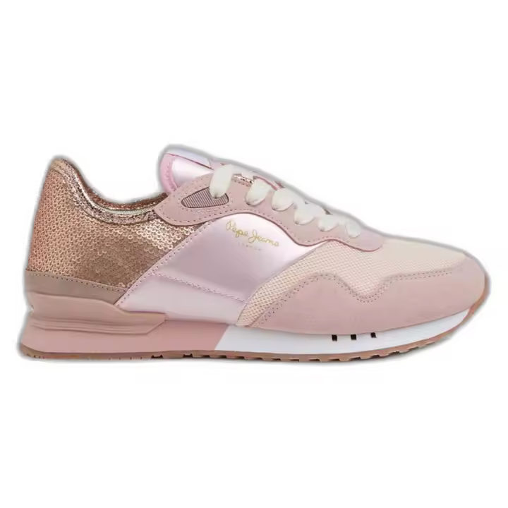 Zapatillas Pepe Jeans London Troy para mujer en color rosa - 1