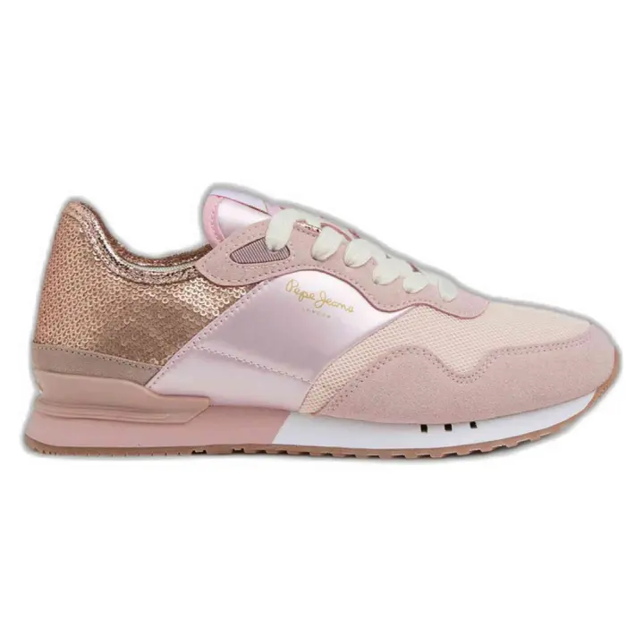 Zapatillas Pepe Jeans London Troy para mujer en color rosa - 1