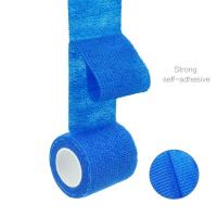 3Pcs Elástico De Banda Médica Para Deportes Autoadhesivo Para Tratamiento De Lesiones Y First Aid Kit Juego De Tiras Adhesivas Para Dedos De Mano Y Pies - details 0