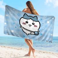 Toalla De Playa Microfibra Chiikawa Cute Absorbente Rápida Secado Suave Yoga Natación Resort Montañismo Tamaño 30x60 Cm 50x100 Cm - details 20