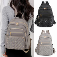Mochila De Moda Para Mujer De Alta Calidad En Nylon Gran Tamaño Para Viajes Escolares Bolsa De Hombro Para Chicas Adolescentes - details 0