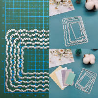 Molde De Hierro Fundido Para Troqueles De Corte Rectángulo Envolvente Para Manualidades Scrapbooking Decoración Álbum DIY Tarjeta - details 0