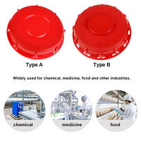 Tapa De Botella IBC Roja Para Almacenamiento De Líquidos Adaptador De Cubierta De Plástico Para Tanque IBC Conexión De Jardín - details 3