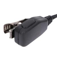 Auriculares De 2 Pines Para Baofeng UV5R Kenwood Anti-ruido Micrófono Para Senderismo Equipo Policial Vigilancia Juego De 1-10 Piezas - details 14