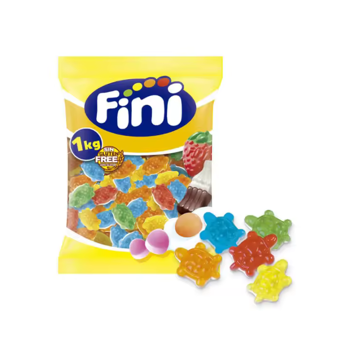 Tortugas Brillo Sin Gluten Fini | Formato Bolsa 1KG - 1