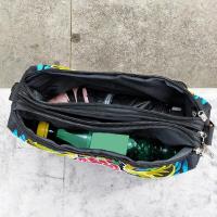 Bolso Bandolera De Nylon Para Mujer Con Bordados De Flores Capacidad Grande Estilo De Lujo Bolsos De Hombro Para Viajes - details 11