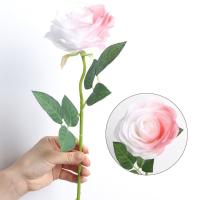 5/10Pcs Bouquet De Flores Artificiales Rosa Para Decoración De Hogar Y Habitaciones Decoración De Boda Regalo De Día De San Valentín Adorno De Vaso Falso - details 3