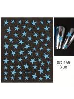 Pegatinas De Uñas 3D Metálicas Plateadas Y Doradas Estrella Disipada Adornos Para Manicura Arte De Uñas Decoración Y2K Tiras De Uñas Encanto - details 12