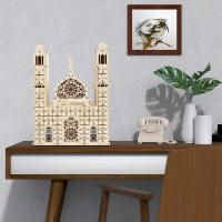 Calendario de cuenta regresiva para Eid Mubarak, bricolaje, decoración de Ramadán en madera, pequeño cajón de dulces de madera para el hogar. - details 0