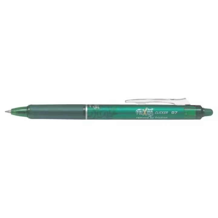 Bolígrafo Pilot Gel Borrable Retráctil Frixion Clicker Verde - 1