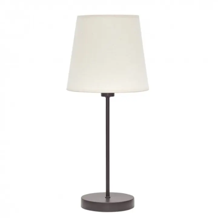 Lámpara de Mesa FABRILAMP Maldivas 1xe14 Marrón/sancho 20D - Elegante Diseño - 1