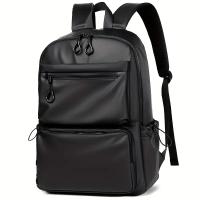 Mochila para hombre de 15,6 pulgadas, mochila de viaje, bolso informal para computadora, bolso escolar para estudiantes de tendencia de moda de estilo coreano, bolso para computadora - details 12