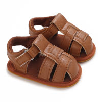 Zapatos Para Bebé Recién Nacidos 0-18M Primera Etapa De Caminar Verano PU Suave Caucho Antideslizante Sandalias Para Niños Y Niñas - details 11