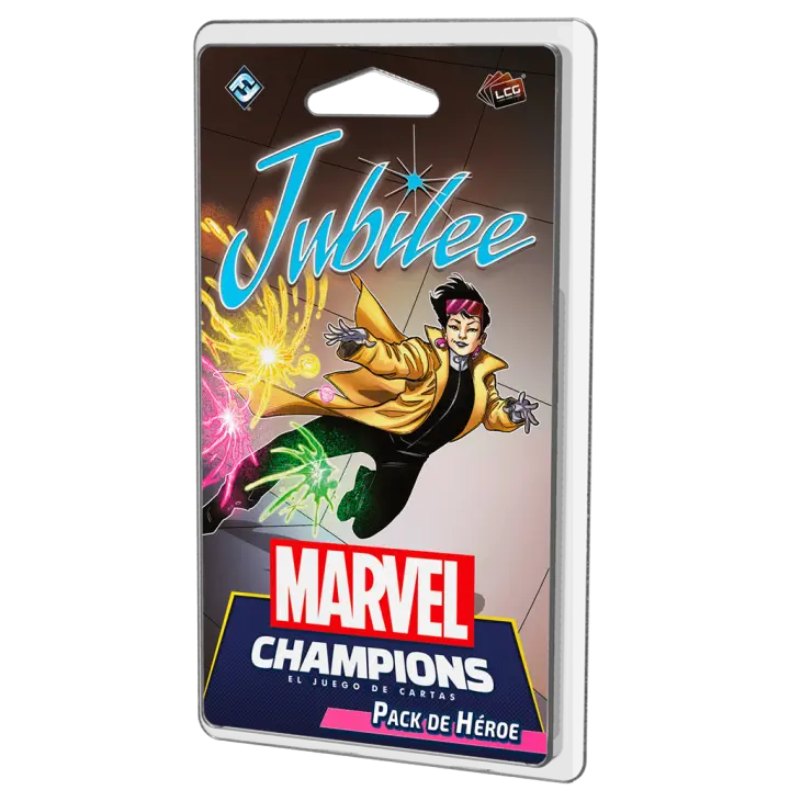 Jubilee Jubilo Pack Heroe Marvel Champions Castellano Fantasy flight games - 1