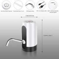Botella De Agua Con Bomba Eléctrica Dispensador Automático Portátil Para Cocina Y Hogar Herramientas De Uso Doméstico - details 3