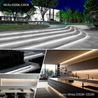 Tira De Luz LED COB 220V 288leds/m Adhesiva Flexible IP65 Impermeable Para Iluminación Interior Y Exterior Cocina Jardín - details 9