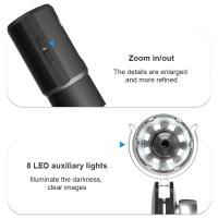 Microscopio Digital WiFi Inalámbrico Analizador De Piel Facial Con Magnificador De Poros Detecta Escalpelo Profesional Acrílico USB - details 13