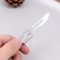 Cuchillo Miniatura De Acero Inoxidable Con Llavero Punta Afilada Desmontable Portátil Pendiente Para Regalo De Navidad - details 14
