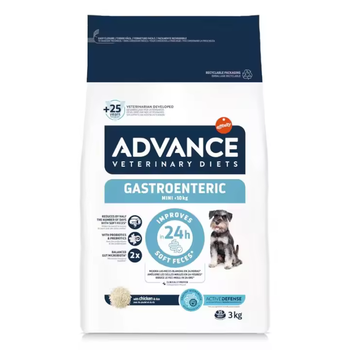 Advance Gastroenteric Mini Pienso para Perros 3Kg - 1
