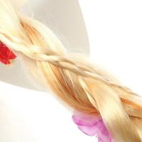 Pelucas Largas De Pelucas Rubias Para Niñas Disfraz De Princesa Rapunzel Para Fiesta De Disfraz Halloween Navidad Cumpleaños - details 3
