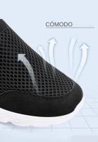 Zapatos De Vulcanización Para Hombre Zapatillas Transpirables Casual Antideslizantes Ligeros Tenis Masculino Sin Cierre Talla Verdadera - details 12