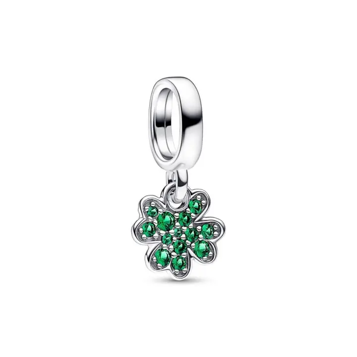 792751C01 - Charm Colgante en plata de ley S925 Trébol de Cuatro Hojas Pandora 792751C01 PANDORA Raíz Joyas Pandora MUJER inicio Charm Pandora Mujer Pandora Original - 1