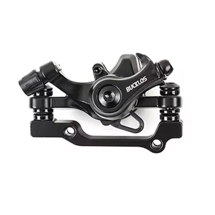 BUCKLOS Calipero De Freno Mecánico Para Bicicleta De Montaña Set De Frenos De Disco 160mm Con Pistón De Calipero Y Rotor - 1