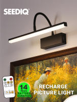 Lámpara De Pared Recargable LED Flexible Y Ajustable 40cm Sconce Interno Luz De Pared Inalámbrica Para Decoración De Hogar Moderna Color Negro - details 0