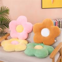 Cojín De Tela De Peluche Floral Suave Para Silla Y Sofá Decorativo Para Dormitorio Y Sala De Estar Regalo De Cumpleaños - details 4