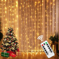 Guirnalda De Luces LED Para Navidad Con Control Remoto USB Decoración De Fiesta Y Boda Para Dormitorio Y Exterior En Casa - details 2