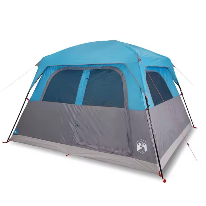 vidaXL Tienda de campaña familiar para 6 personas impermeable Color Azul,  orange,  Verde y mas - 1
