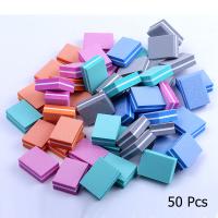 Lote De 10/25/50pcs Mini Bloques De Archivo Para Uñas Doble Cara Coloridos Esponja De Pintura De Uñas Herramientas De Pulido Para Manicura - details 3