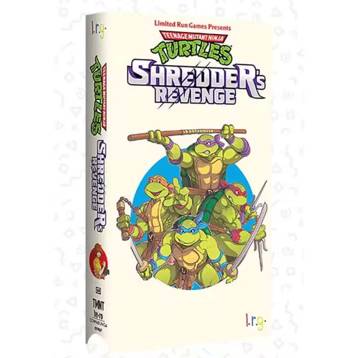TMMT TURTLES SHREDDER S REVENGE SWITCH VHS LIMITED RUN - 1