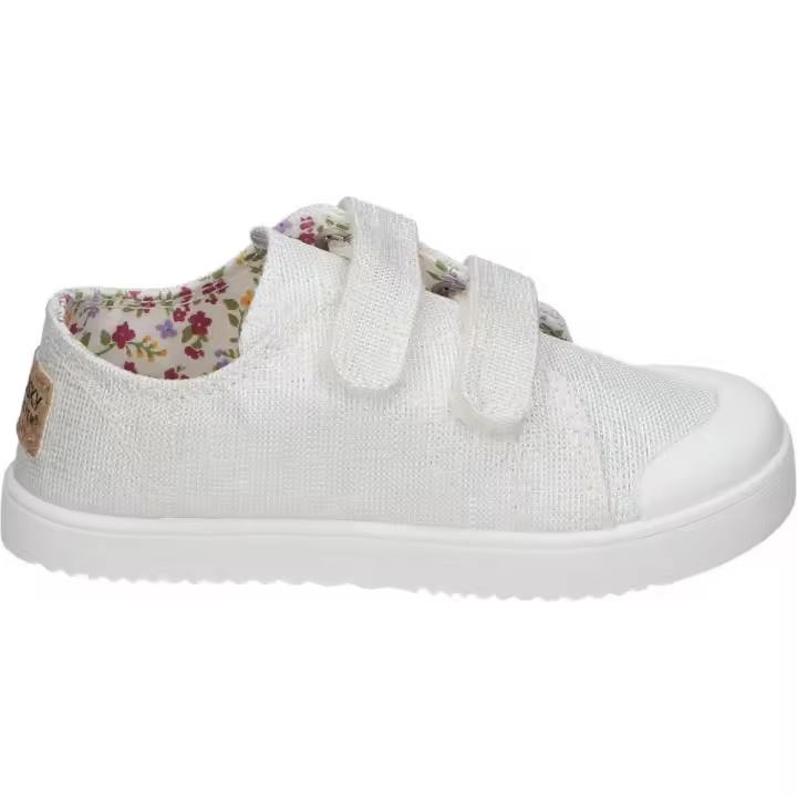 PABLOSKY | Zapatillas Pablosky para Niña - Lonas en Color Blanco – Deportiva con Doble Cierre de Velcro – Máxima Sujeción – Fácil de Poner y Quitar – Cómodas y Versátiles – Modelo 980050 - 1