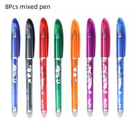 Set De 6 Rotuladores Gel Erasables 0.5mm Con 8 Colores Refill Rod De Tinta Magia Lavable Para Escuela Y Oficina - details 3