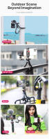 Trípode Flexible Ulanzi FT-01 Para Teléfono SLR DSLR Con Cabeza De Silla Fría Y Clip Para Smartphone Bastón Selfie - details 9