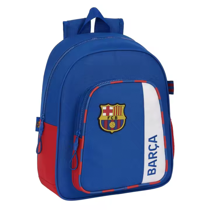 Mochila Infantil Adaptable A Carro F.C Barcelona 2ª Equipacion 23/24 27X33X10Cm (Safta 612326524) - 1