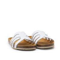 TINA KIZ 12288 Sandalias Anatómicas mujer 29178 23V PALA TIRAS CRUZADAS BLANCO - details 0