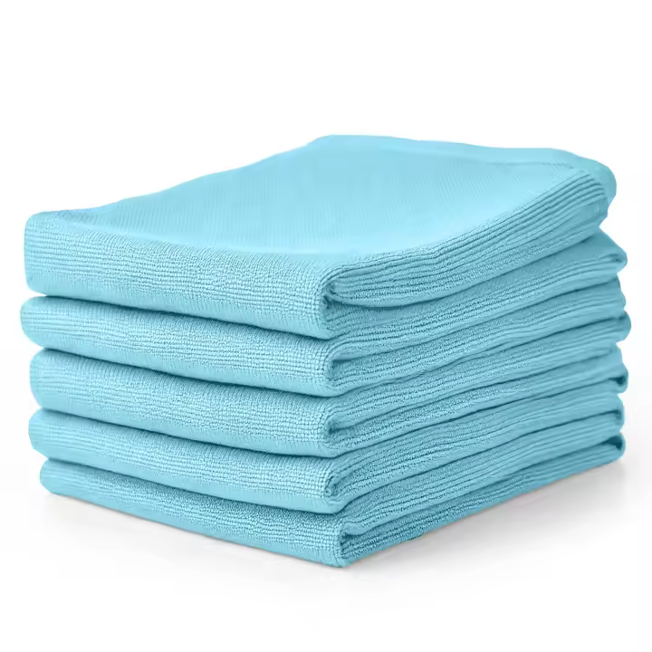 PAMEX Trapos de Limpieza Cocina Paños Reutilizables Bayetas Microfibra Coche Vidrios Resistentes Alta Absorción Bayeta Cristales Bayetas Cocina Bayeta Set 5 Unidades 35x38 cm Colores Azul Rosa Amarillo Verde - 1