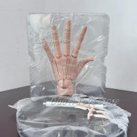Mano Super Móvil 1:1 Para Dibujar Y Pintura Figura De Acción Simulación Blanco Y Gris Mano Izquierda Y Derecha Modelo De Juguete Para Adultos - details 14