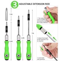 Juego De Destornilladores Multifuncional 32 En 1 Con 30 Piezas Torx Phillips Magnéticas Mini Herramienta De Reparación Para Teléfonos Móviles Relojes PC - details 8
