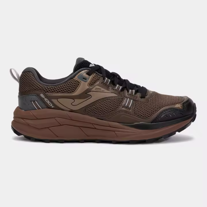 Zapatilla Trekking Hombre Joma Shock 2524 Marrón Oscuro Confortable - 1